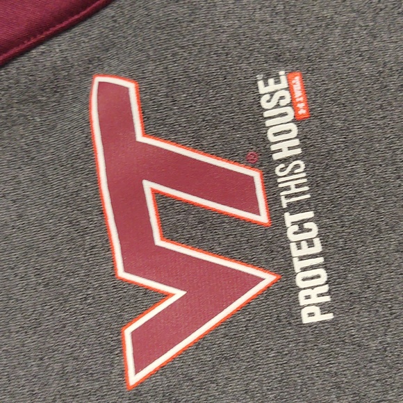 *SALE* EUC Under Armour Virginia Tech Quarter Zip Pullover Size M - Picture 3 of 5